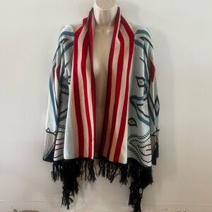 Rod’s open-front aztec cardigan size XXL (O1)